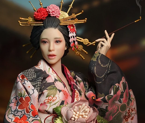 Japanese Geisha Kimono Set