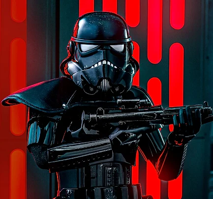 Shadow Trooper With Death Star Environment