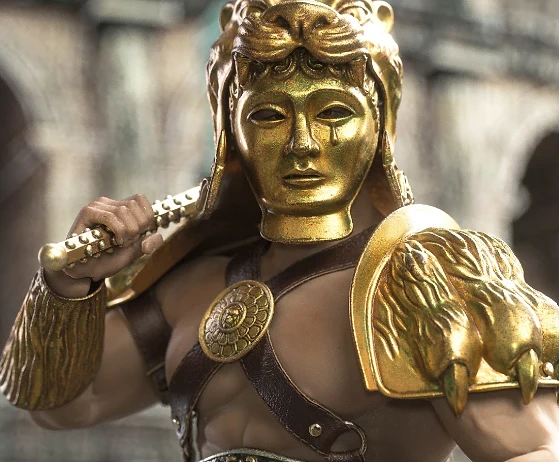 Gallus Gladiator (Gaul Warrior, Gold Armor)