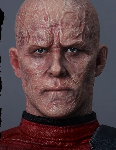 Bald Merc Head Sculpt (Wade Wilson)