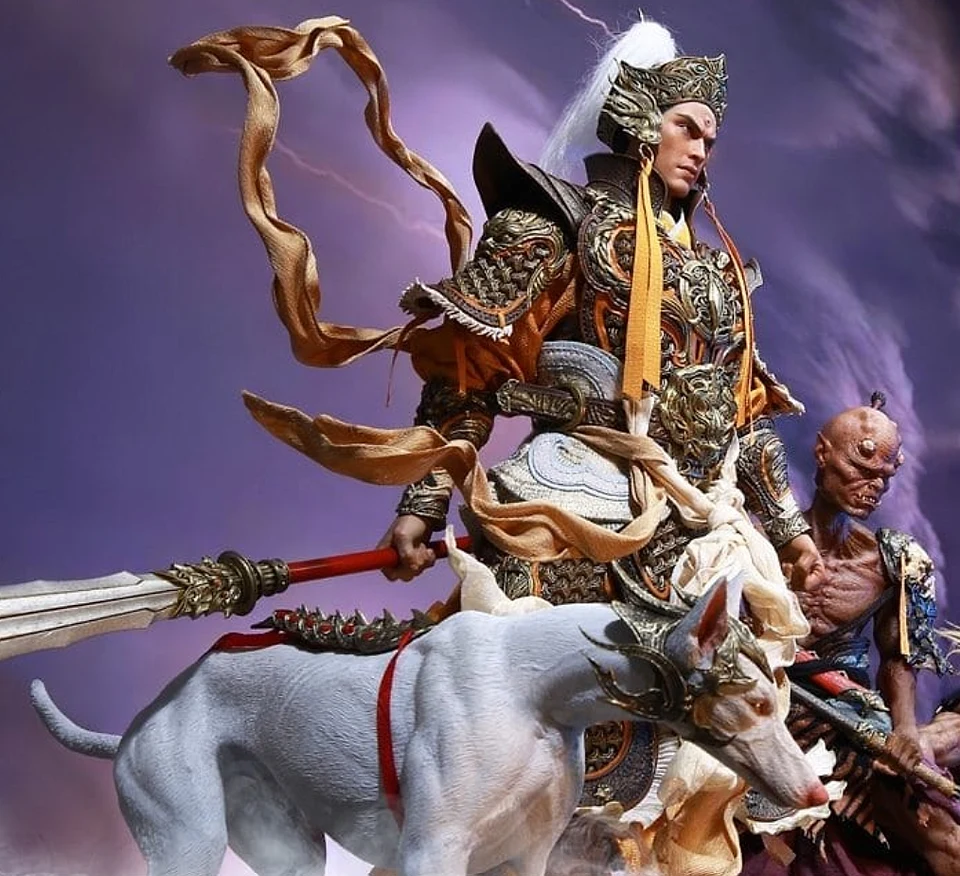 Yang Jian, Deified Dog, Black Horn & Young Bone