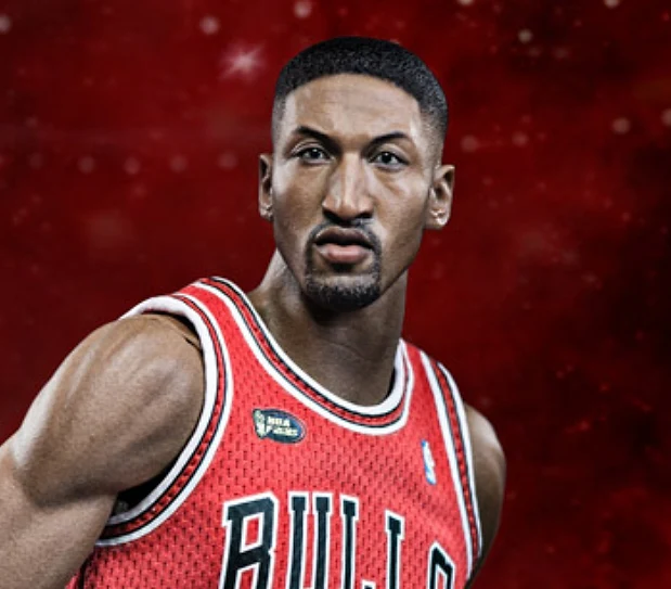 Scottie Pippen (Chicago Bulls #33 — NBA Finals Red Jersey)