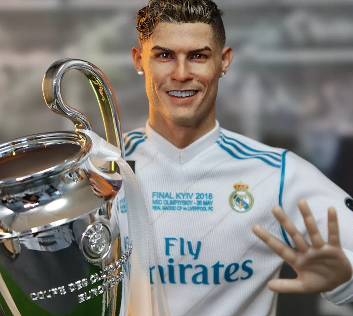 Cristiano Ronaldo (Real Madrid, Curly Hair & Smile)