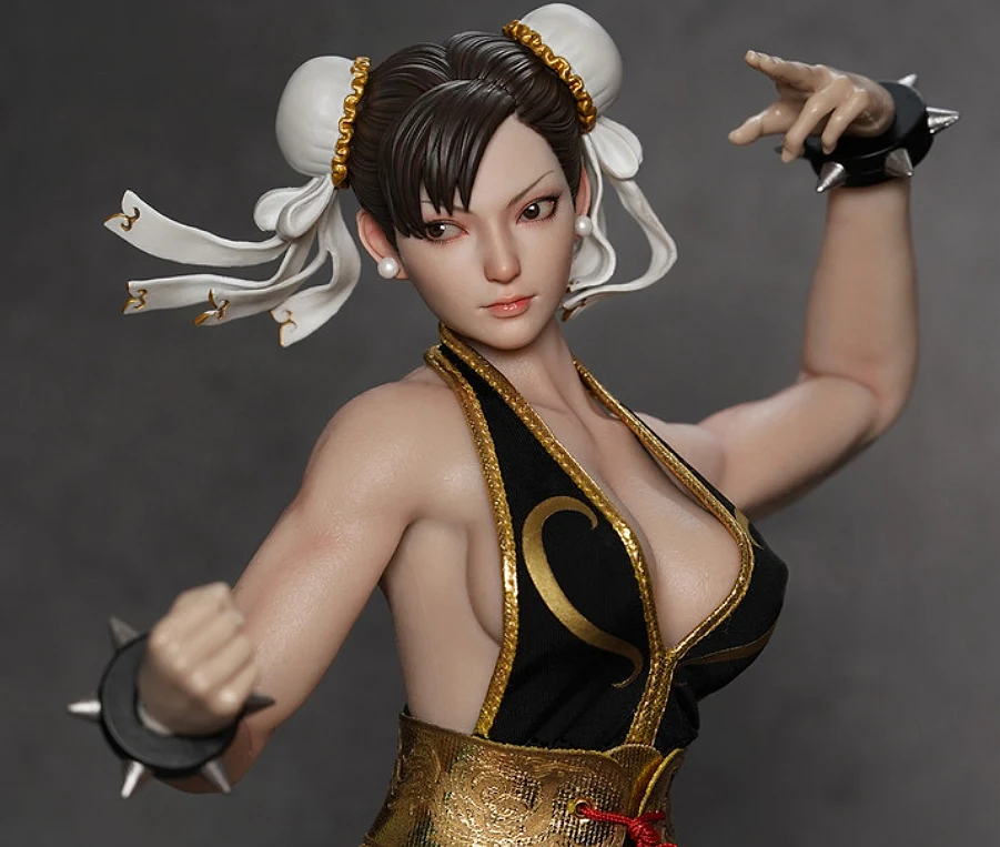 Combat Goddess 2.0 (Chun-Li, Black Cheongsam)