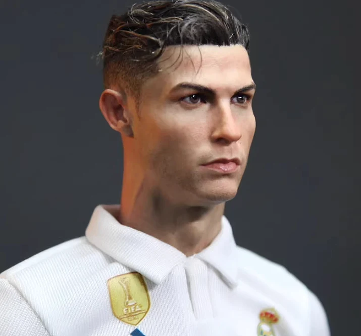 Cristiano Ronaldo (Real Madrid, 2017 UCL Final, Noodle Hair)