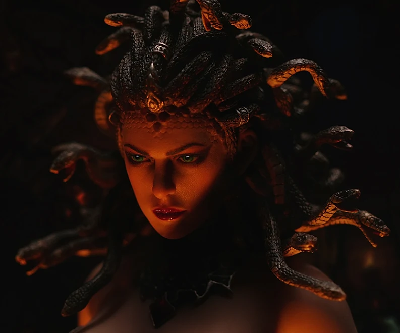 Medusa (Silver Version)