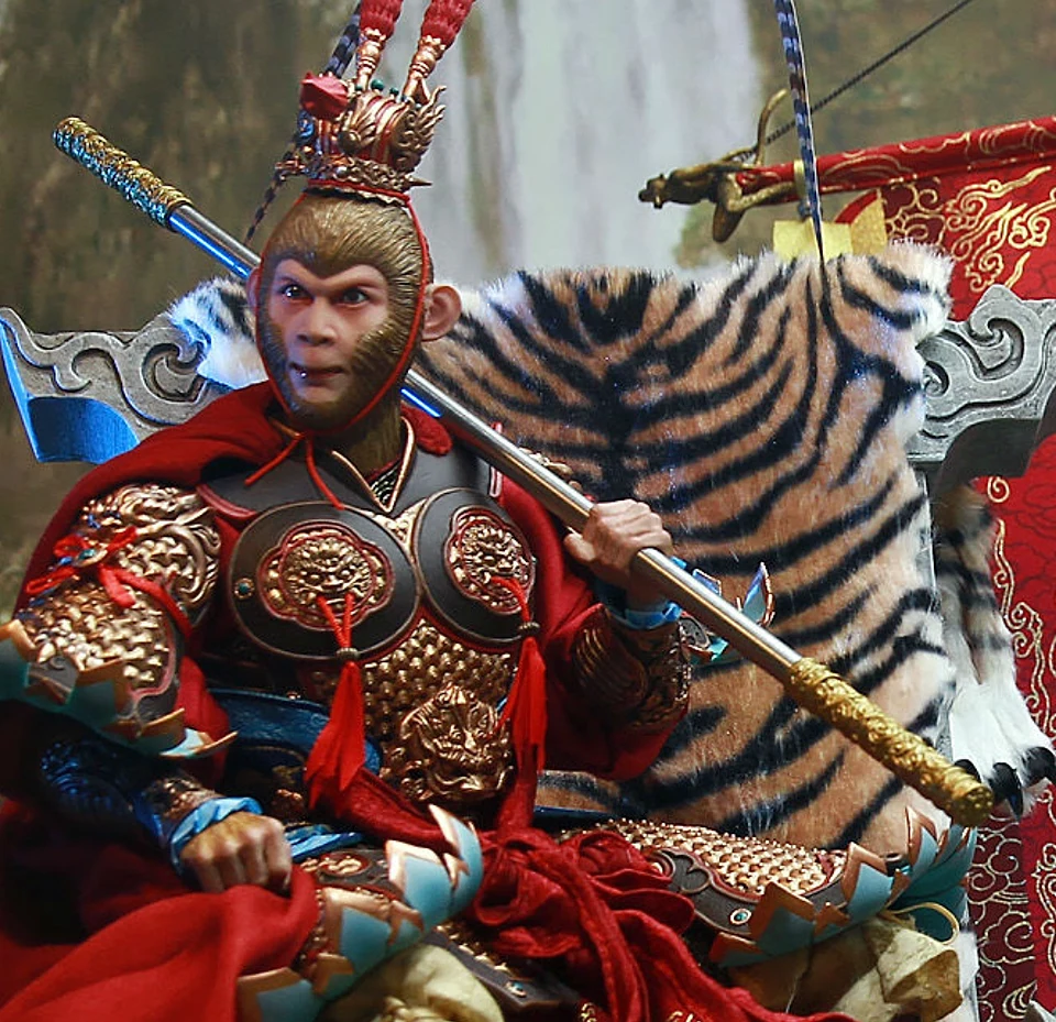 Monkey King on Throne