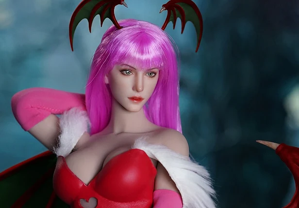 Goddess of Darkness (Morrigan Aensland, Red Version)