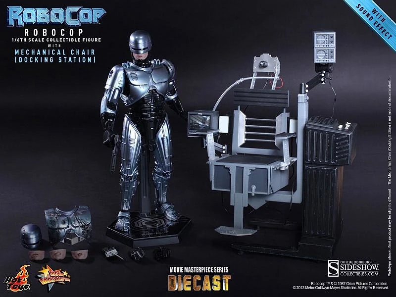Robocop With Mechanical Chair