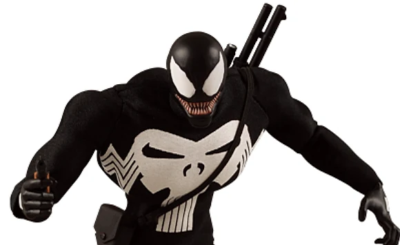 Venom-Possessed Punisher (Comic Version)