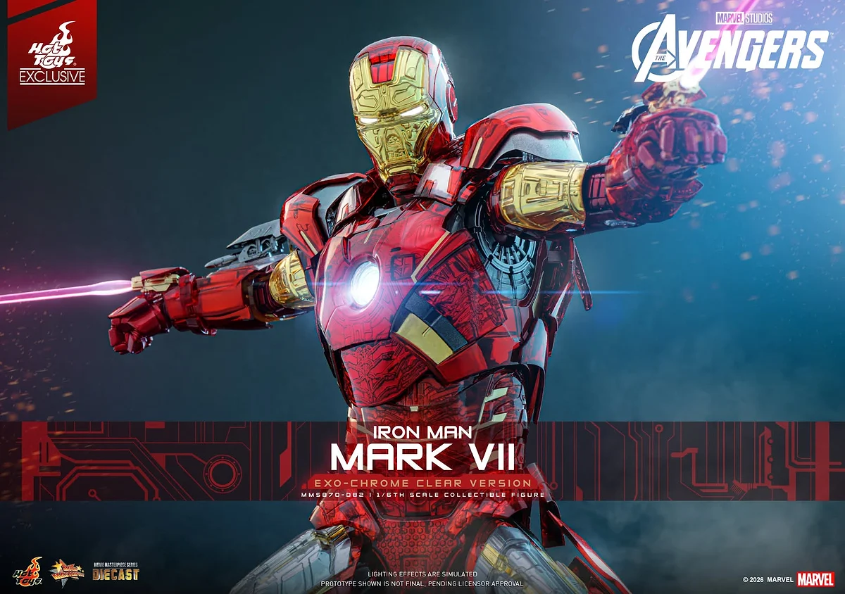 Iron Man Mark VII (Exo-Chrome Clear Version)