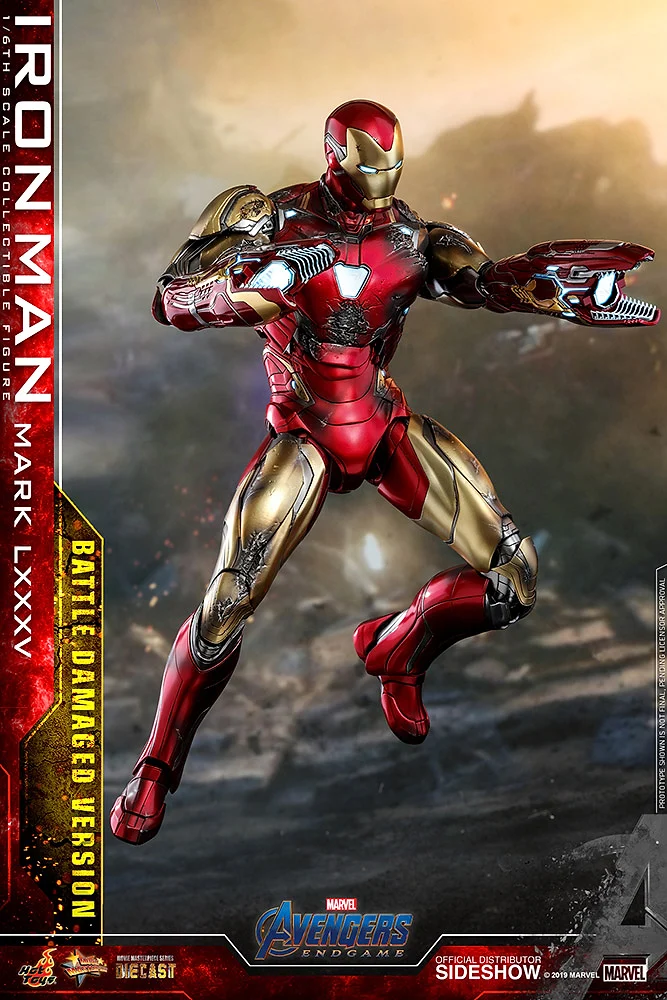 Iron Man Mark LXXXV (Battle Damaged)