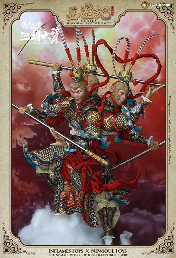 Monkey King (Three Heads and Six Arms)