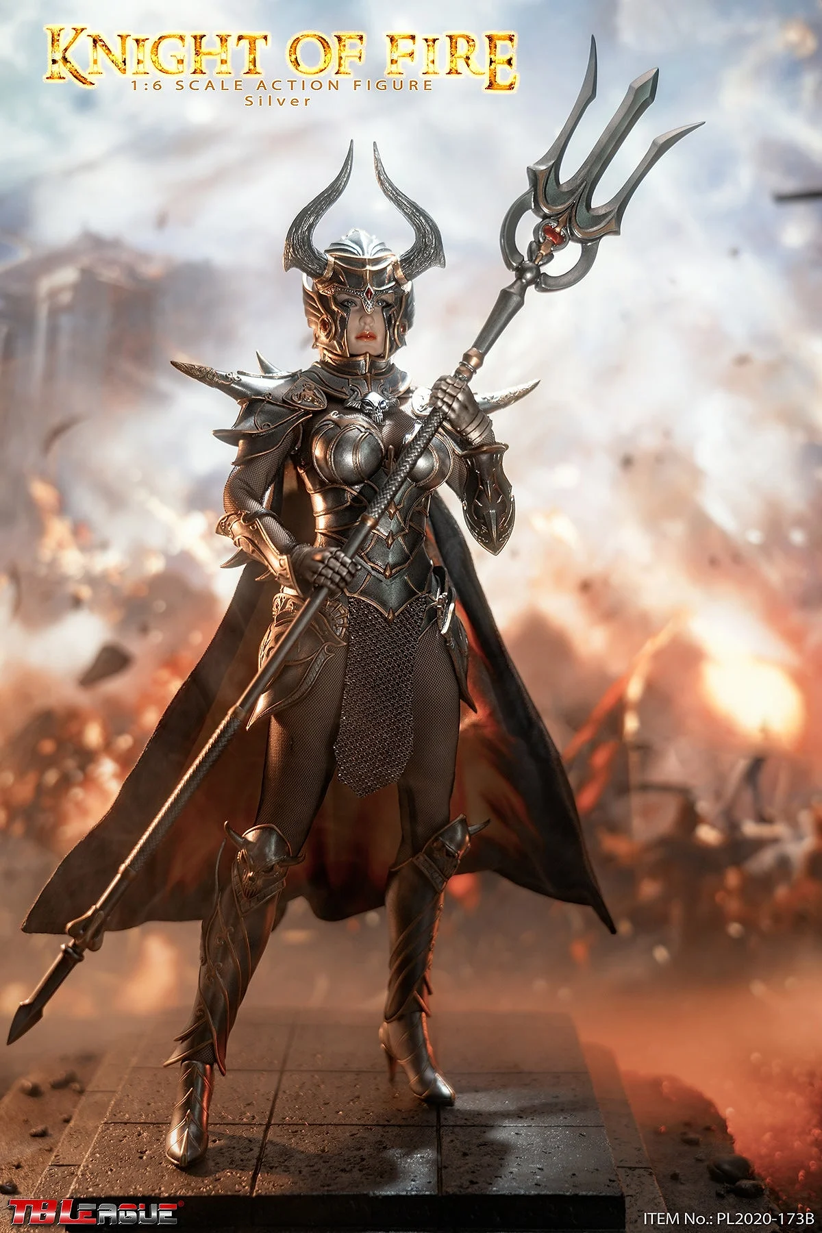 Knight of Fire (Silver Version)