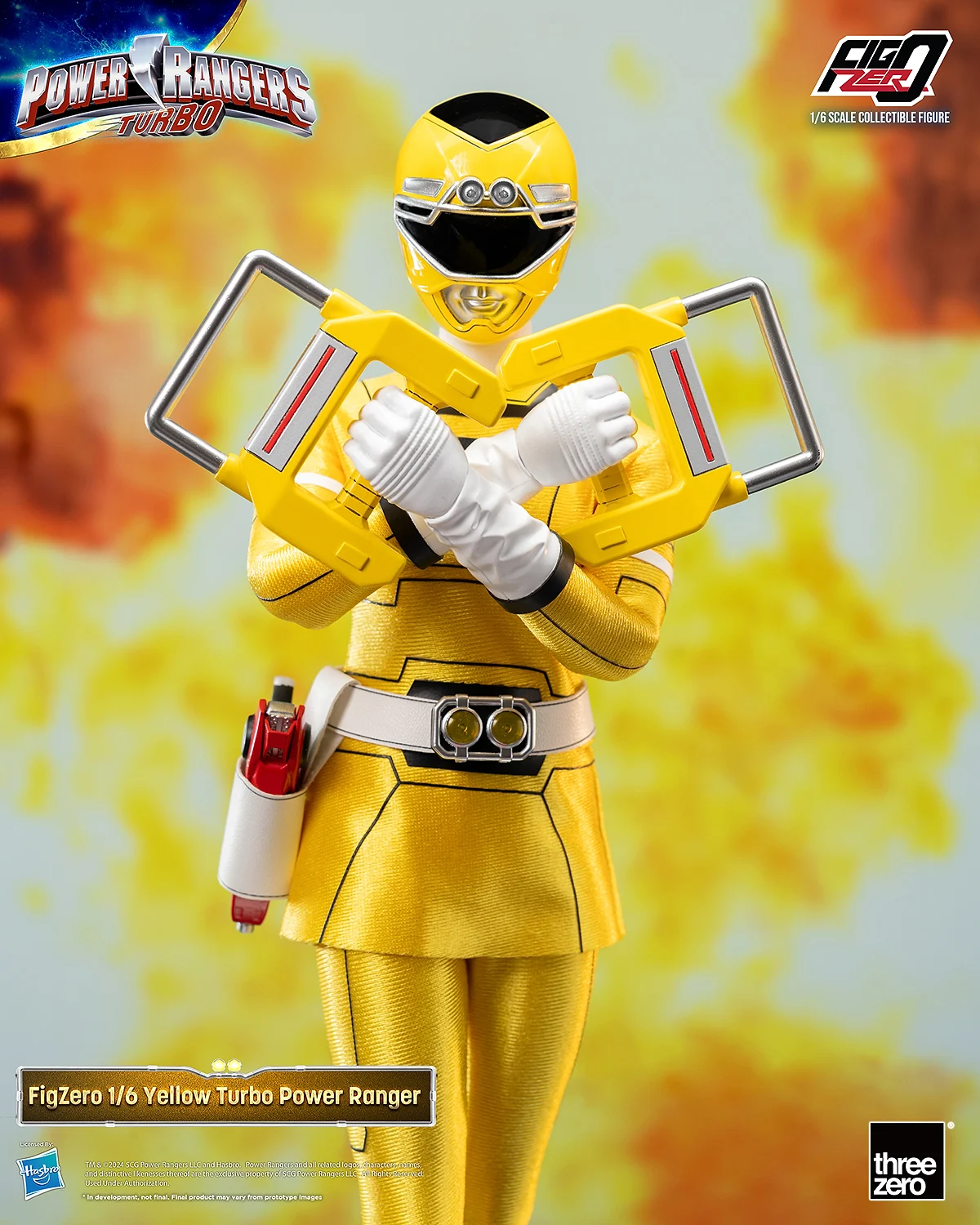 Yellow Turbo Power Ranger