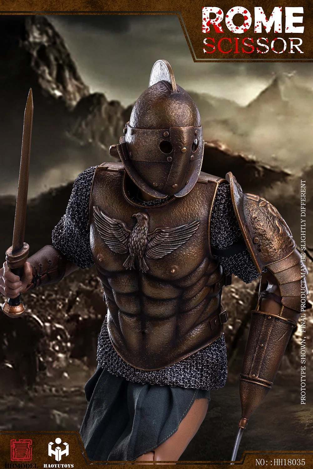 Scissores Gladiator (Gold Version)