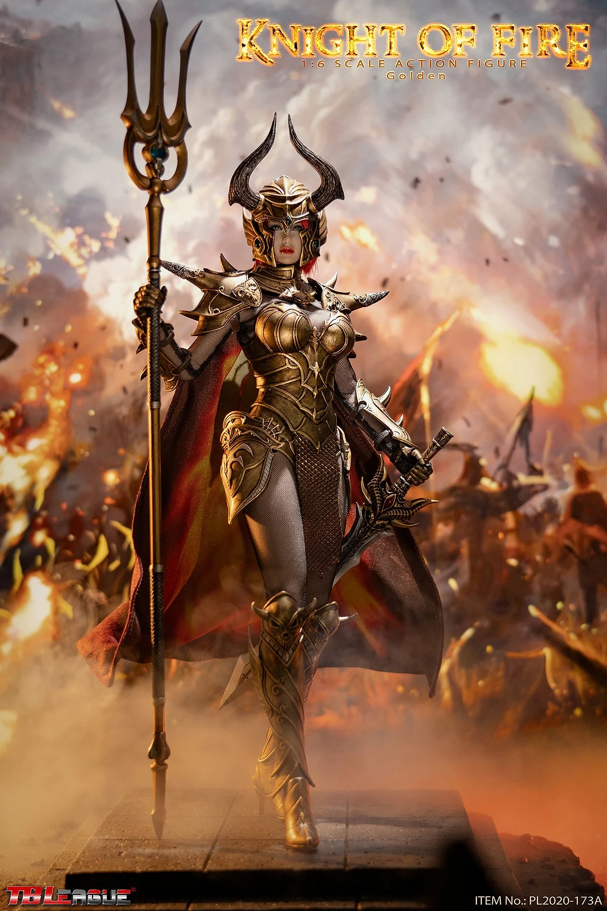 Knight of Fire (Gold Version)
