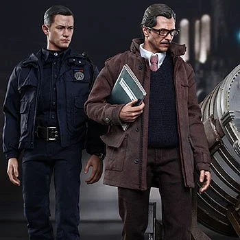 John Blake & Jim Gordon With Bat-Signal