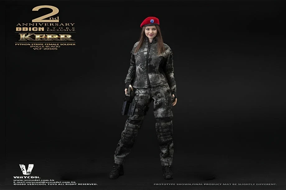 Kerr, Police Black Python Stripe