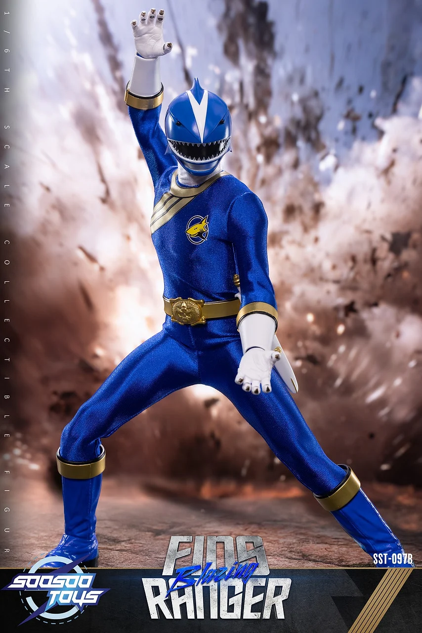 Blazing Fins Ranger (Blue Shark Ranger)