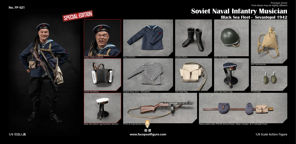 Soviet Naval Infantry Musician