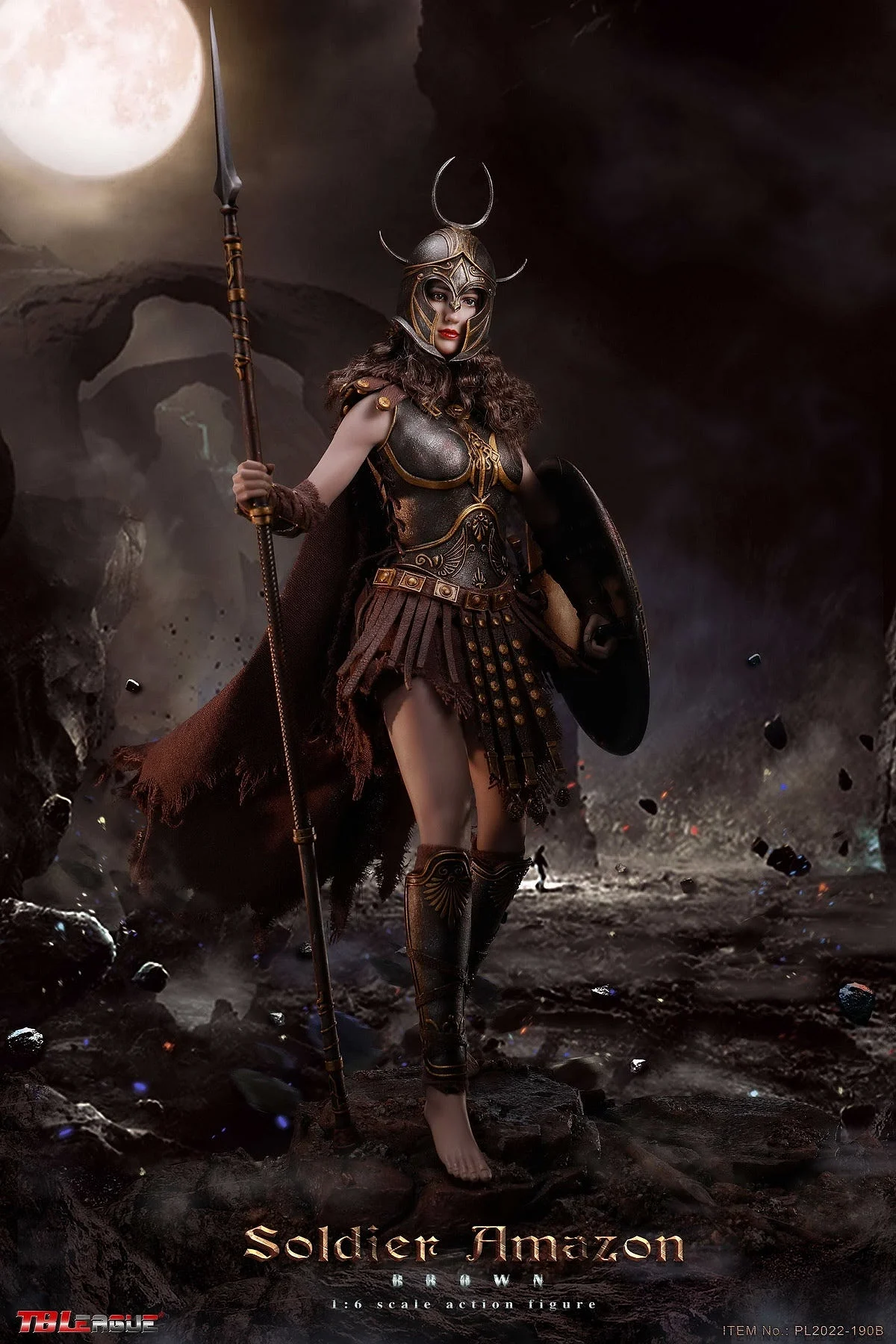 Amazon Warrior (Brown Version)