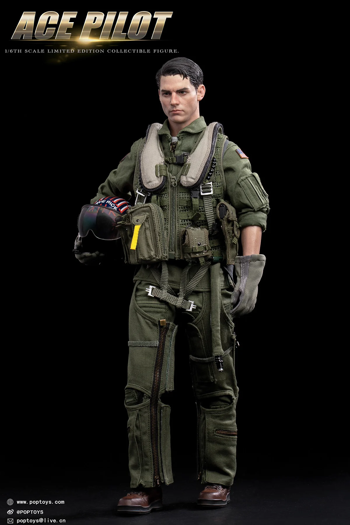 ACE Pilot (Maverick, Flying Suit Version)