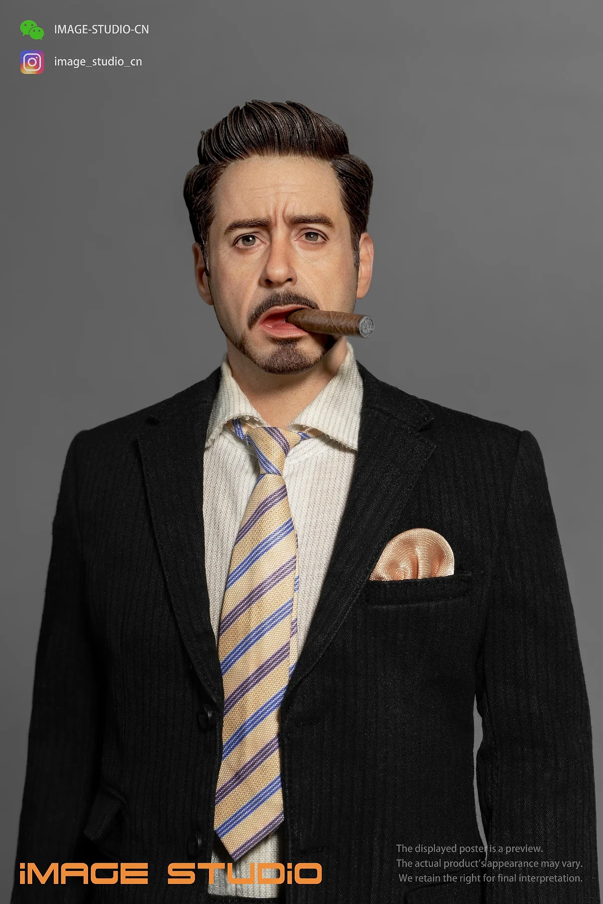 Tony Stark (Head Sculpt)