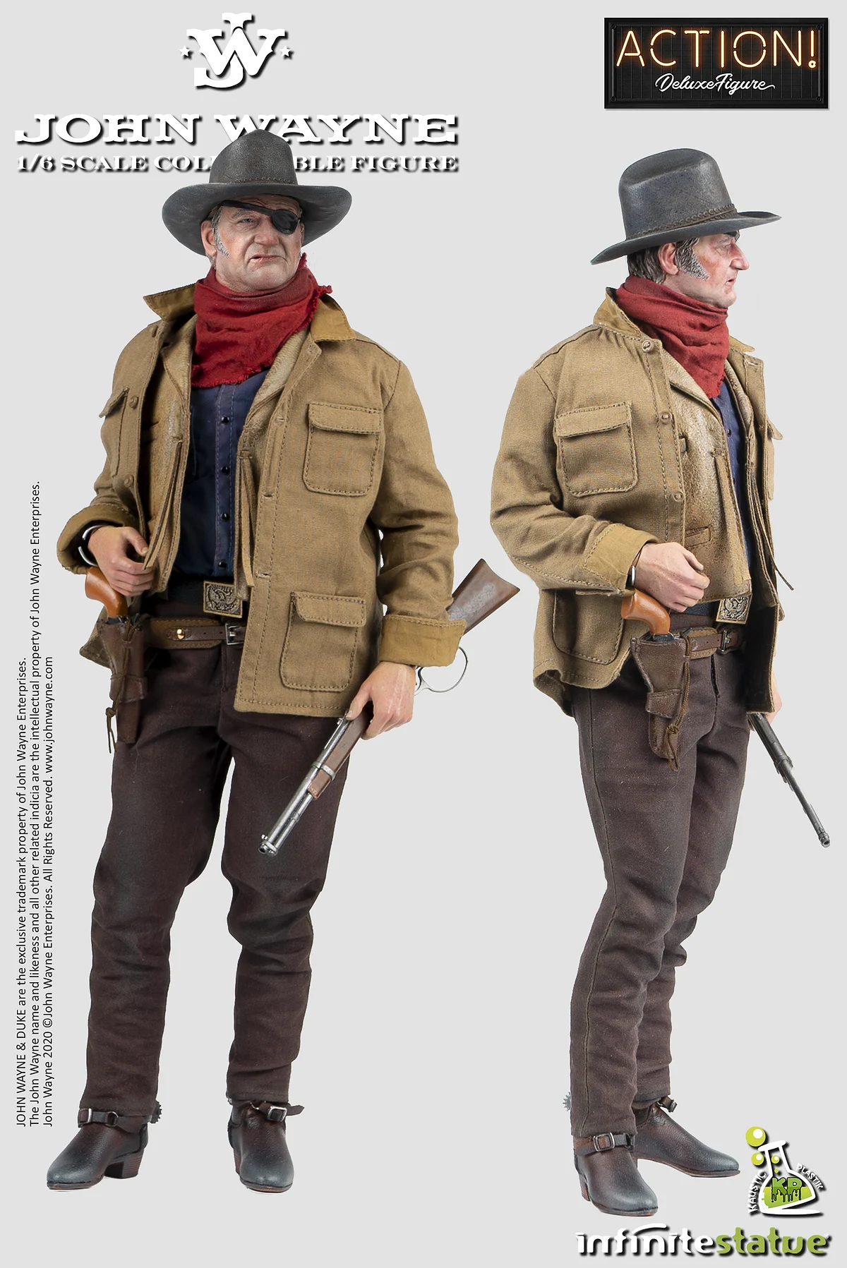 John Wayne as Rooster Cogburn