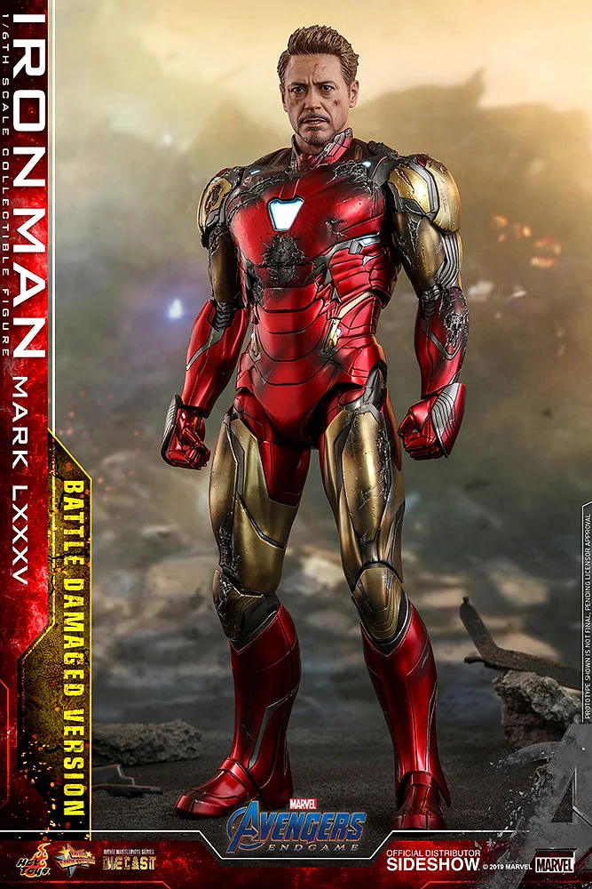 Iron Man Mark LXXXV (Battle Damaged)