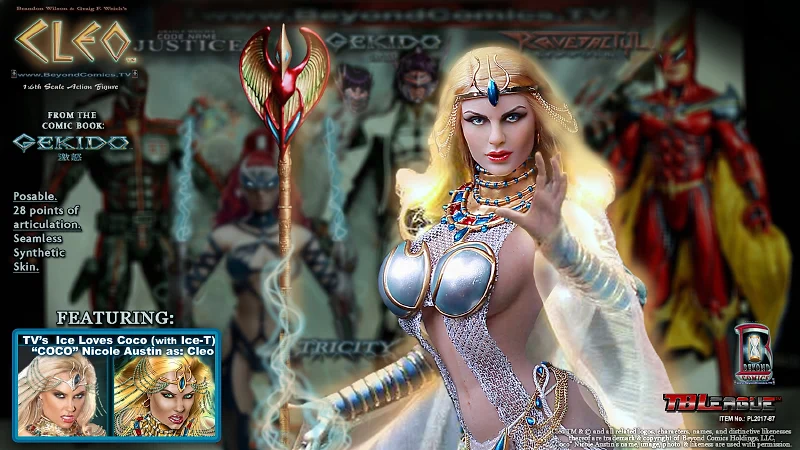 Coco Austin as Cleo, Goddess of Seduction