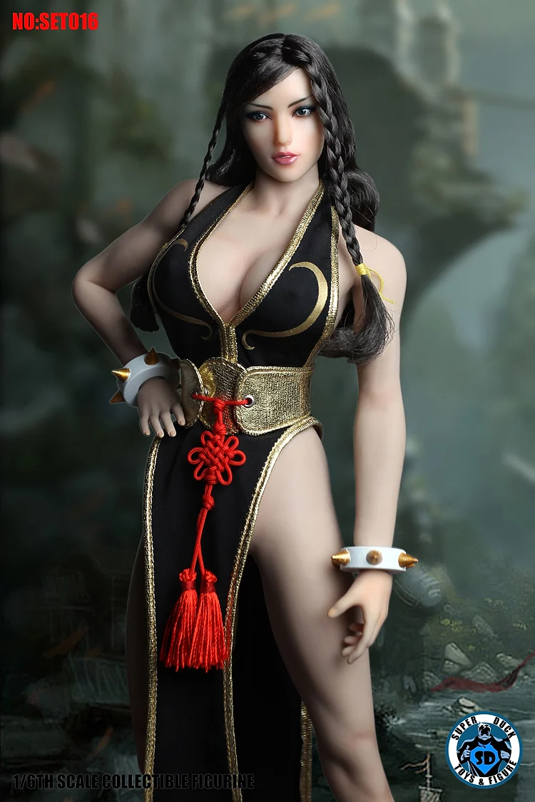 Martial Art Female Fighter 2.0 (Chun-Li, Black Version)