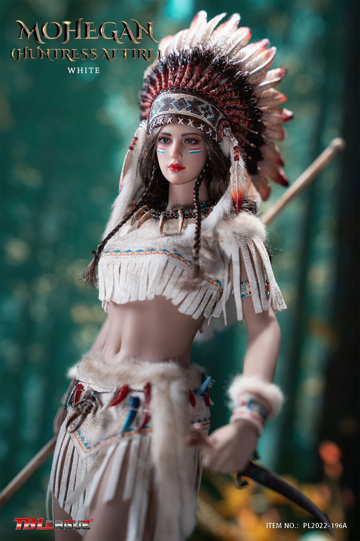 Mohegan, Huntress (White Attire)