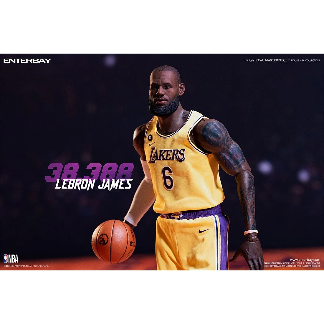 LeBron James (Scoring Record Lakers Special Edition #6 + #23)