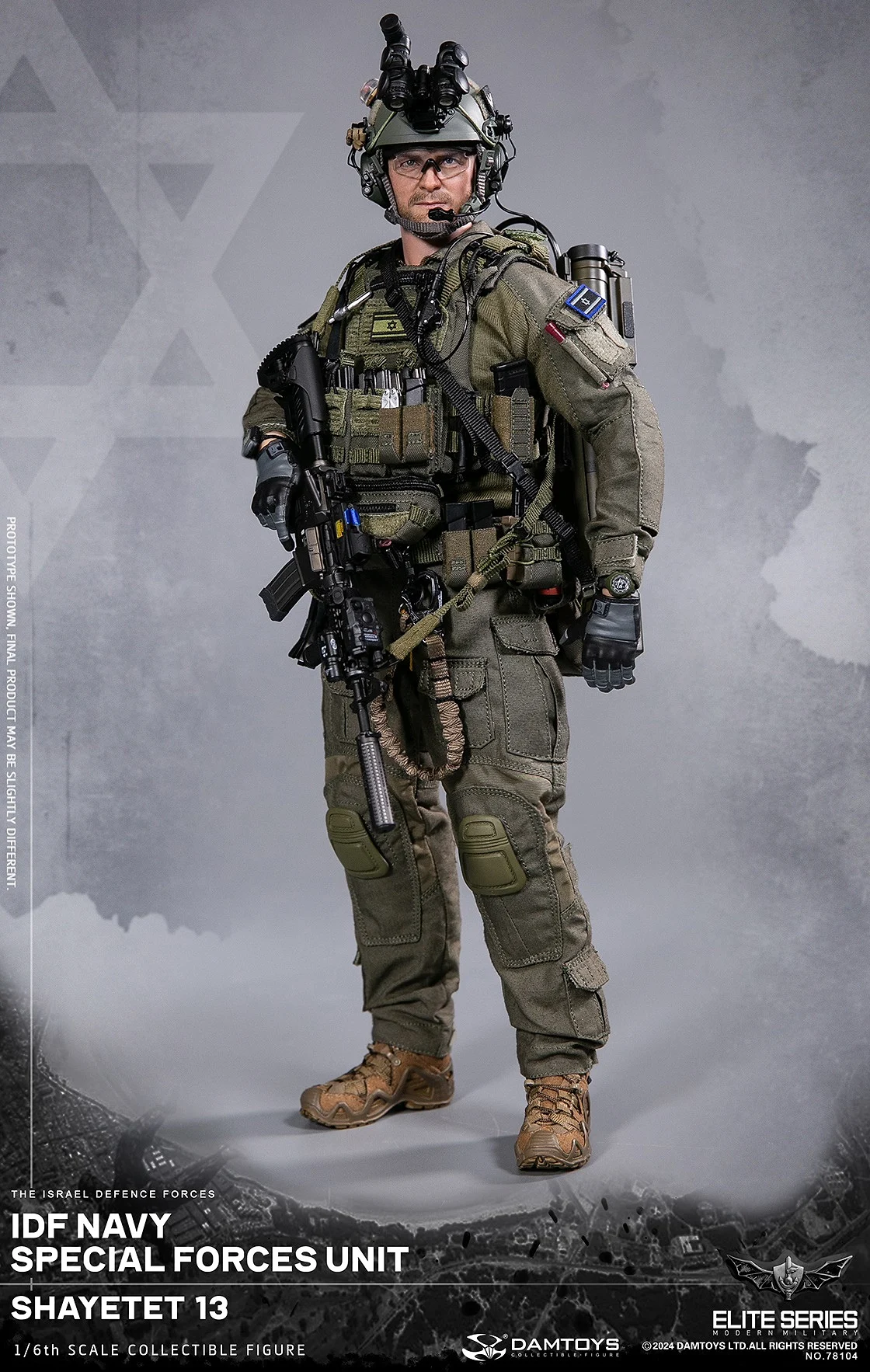 Israeli Defense Forces Navy commando unit Shayetet 13 operator