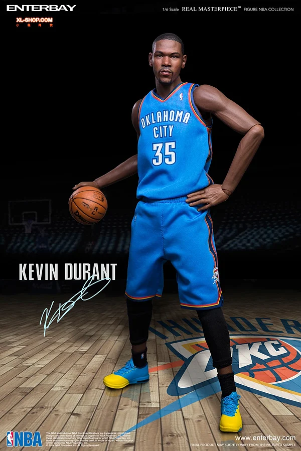Kevin Durant (OKC Thunder Away Blue #35 — MVP)