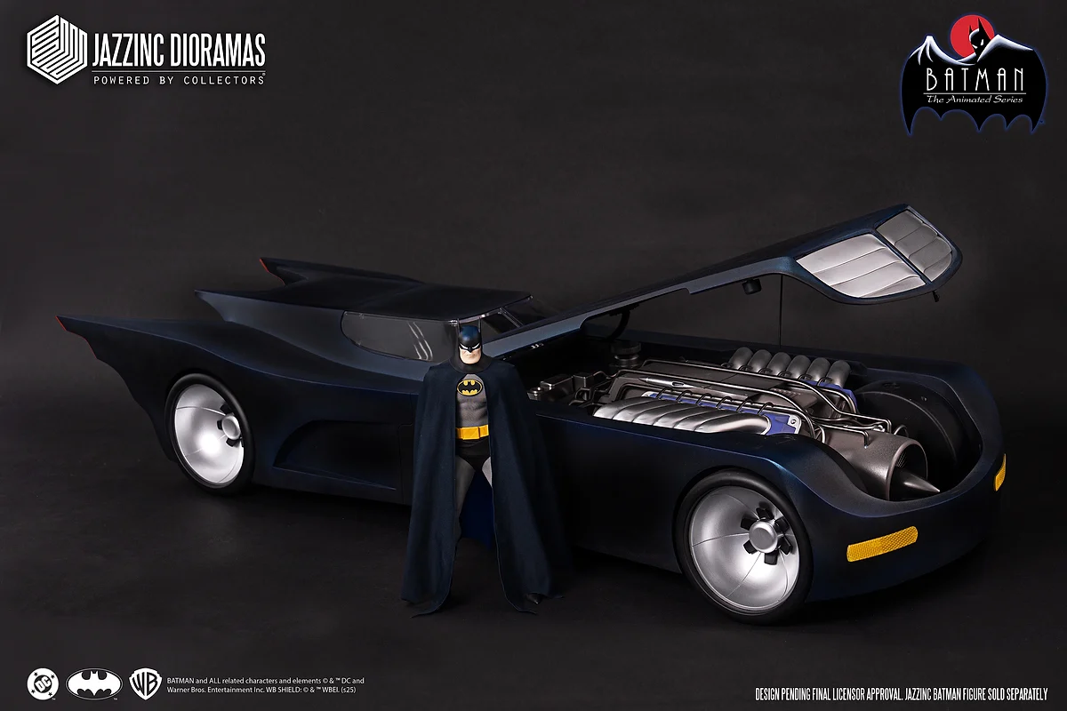 Batmobile (BTAS, Blue Shaded)