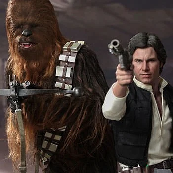 Hans Solo & Chewbacca