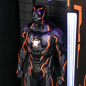 Neon Tech Iron Man 4.0 Hall Of Armor