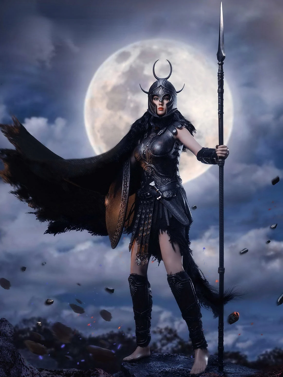 Amazon Warrior (Black Version)