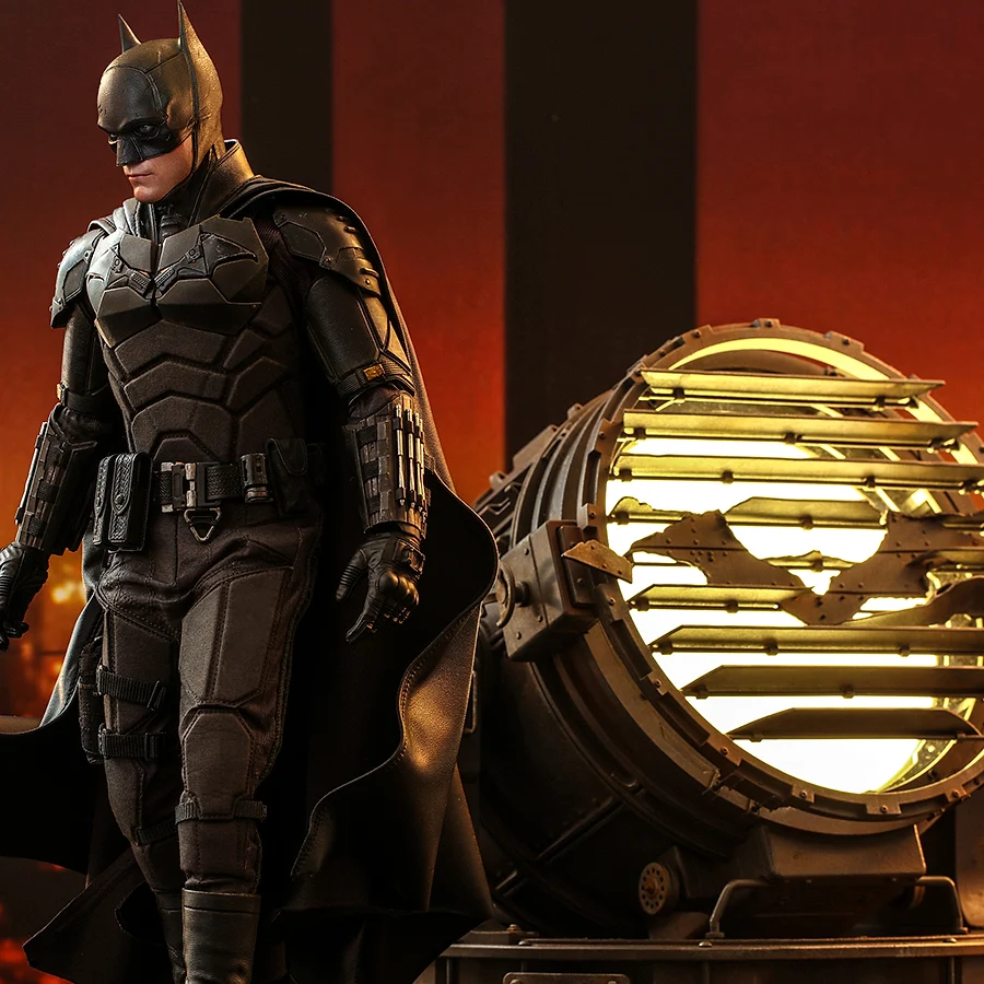 Batman With Bat-Signal