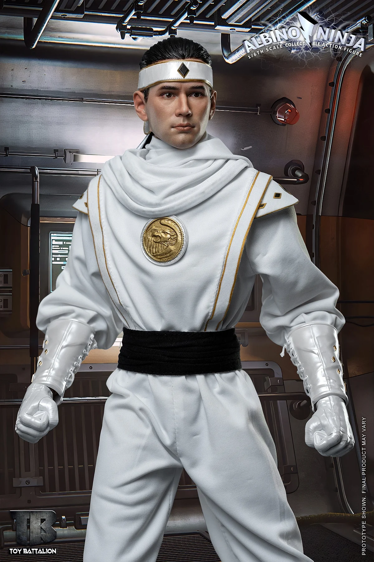 Albino Ninja (White Ranger Ninja Form)
