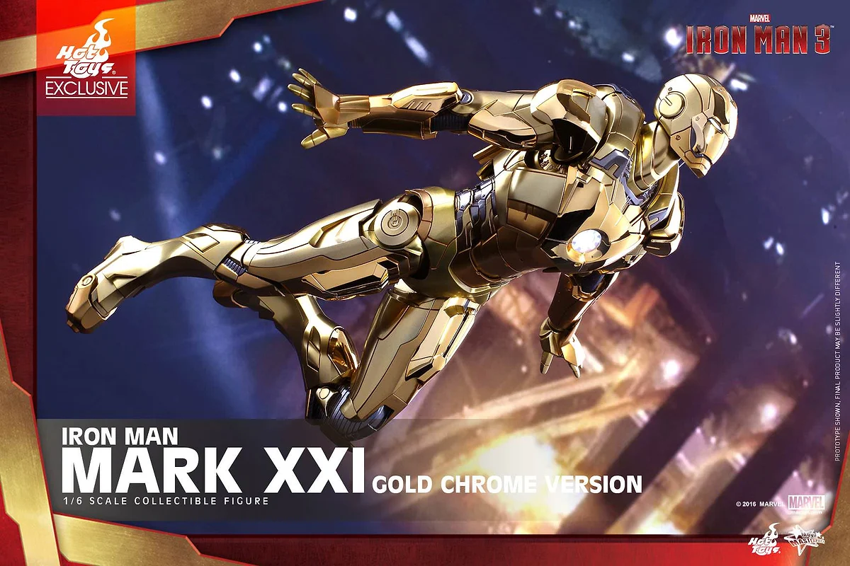 Iron Man Mark XXI (Gold Chrome)