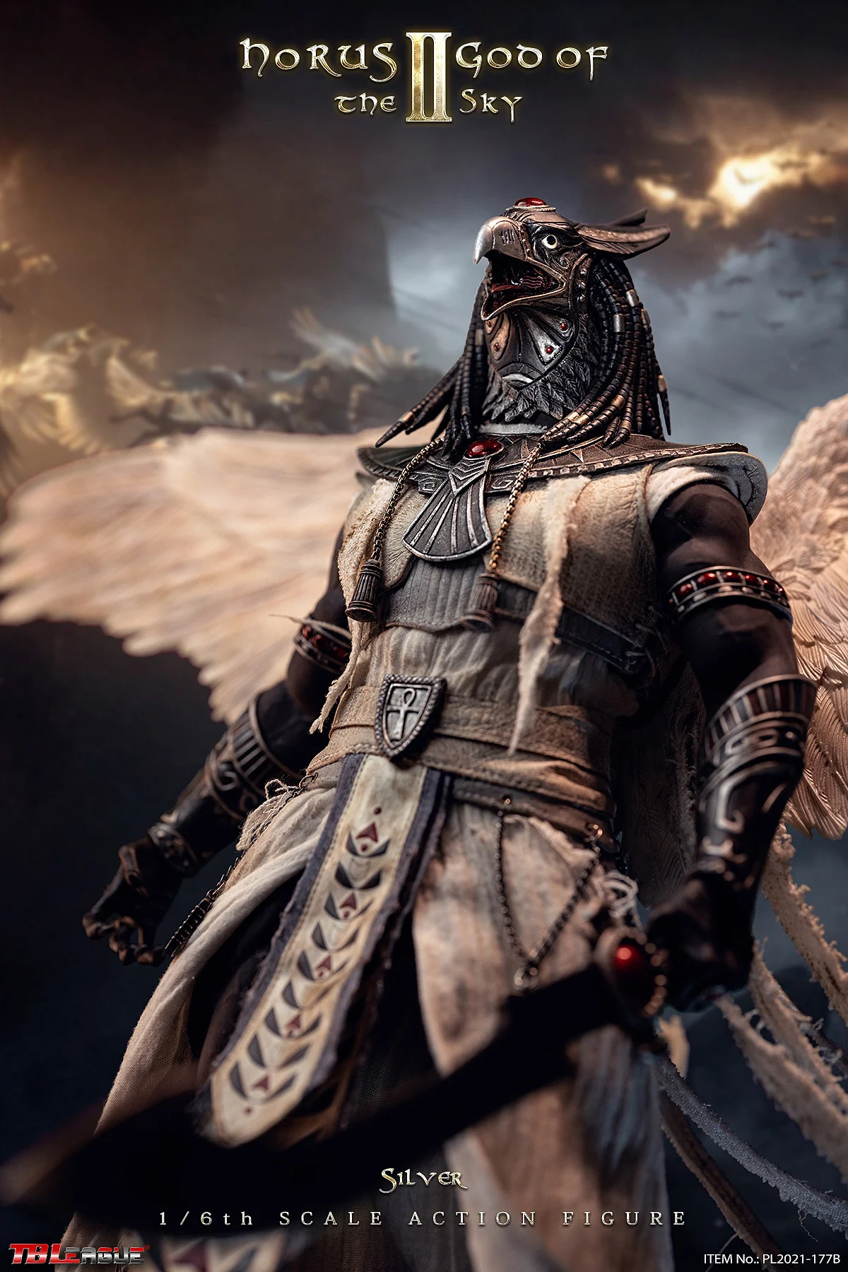Horus (God of the Sky, Silver)