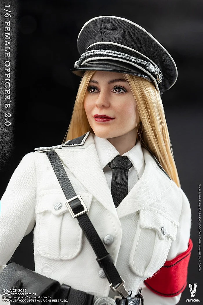 WWII German Female SS Officer 2.0 (White Uniform)