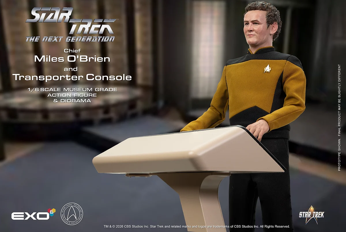 Transporter Chief Miles O'Brien & Transporter Console