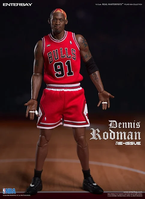Dennis Rodman (Chicago Bulls #91 — Limited Retro Edition)
