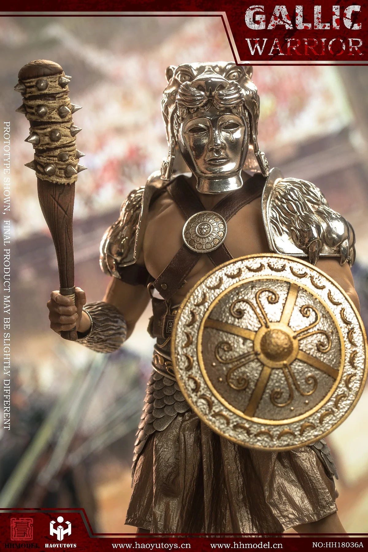 Gallus Gladiator (Gaul Warrior, Gold & Silver)
