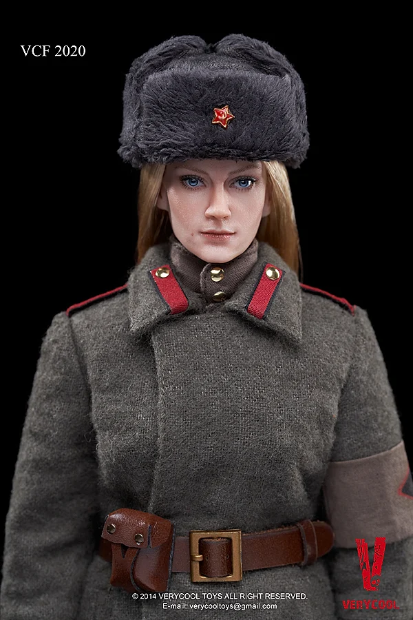 Soviet Red Army Female Soldier