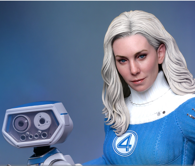 Invisible Woman & H.E.R.B.I.E.